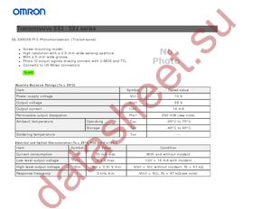 EE-SX4009-P10 datasheet  